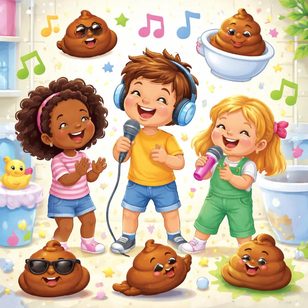 What Can Children Learn from Silly Songs About Poop in English?