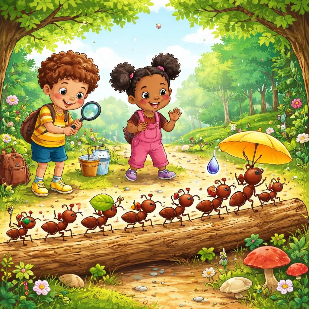 Чему дети могут научиться из детской песенки «Муравьи маршируют»?