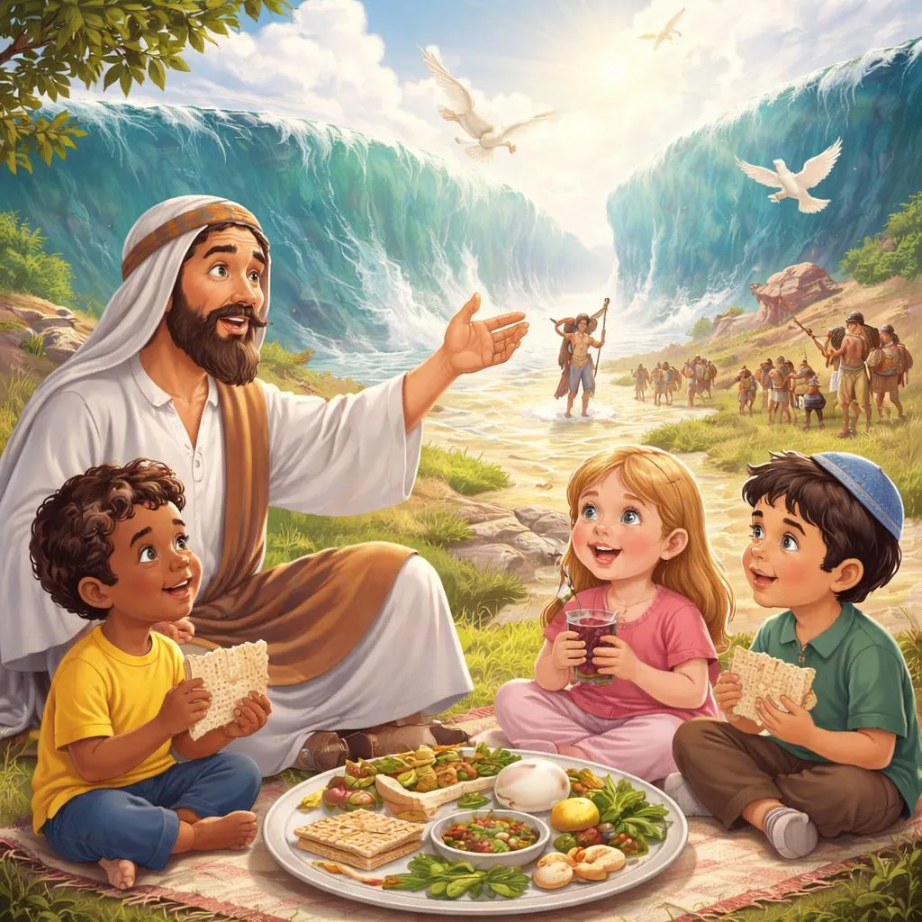 What Can Children Learn from the Children's Passover Story About Freedom and Faith?