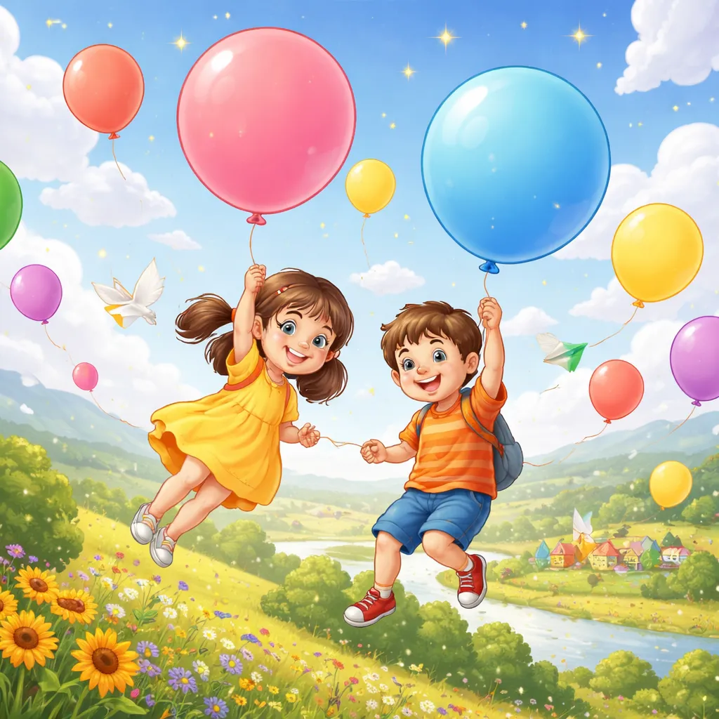 Apa yang Bisa Dipelajari Anak-Anak dari Lagu Mandarin: Balon Kecil (小气球) tentang Terbang dan Mimpi?