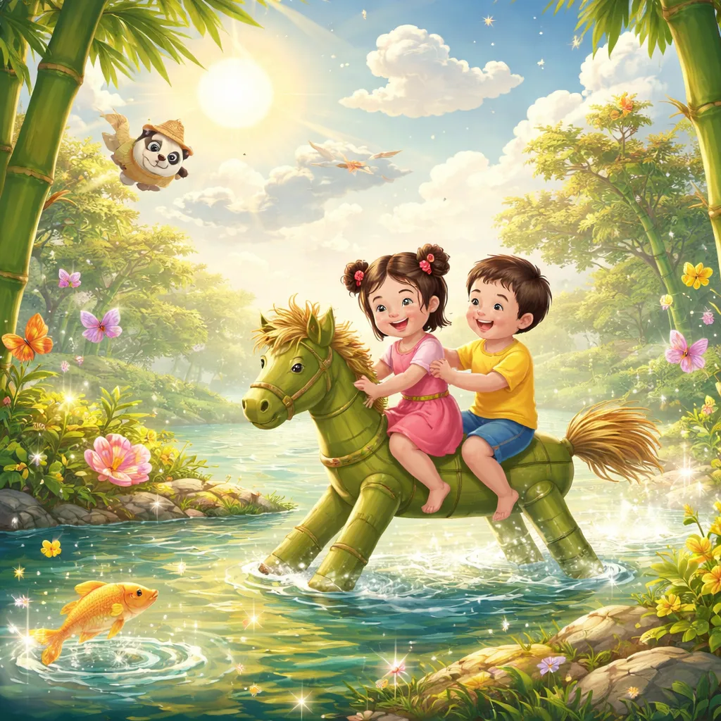 Apa yang Dapat Dipelajari Anak-Anak dari Lagu Anak-Anak Tiongkok: Kuda Bambu Kecil (小竹马) tentang Imajinasi?