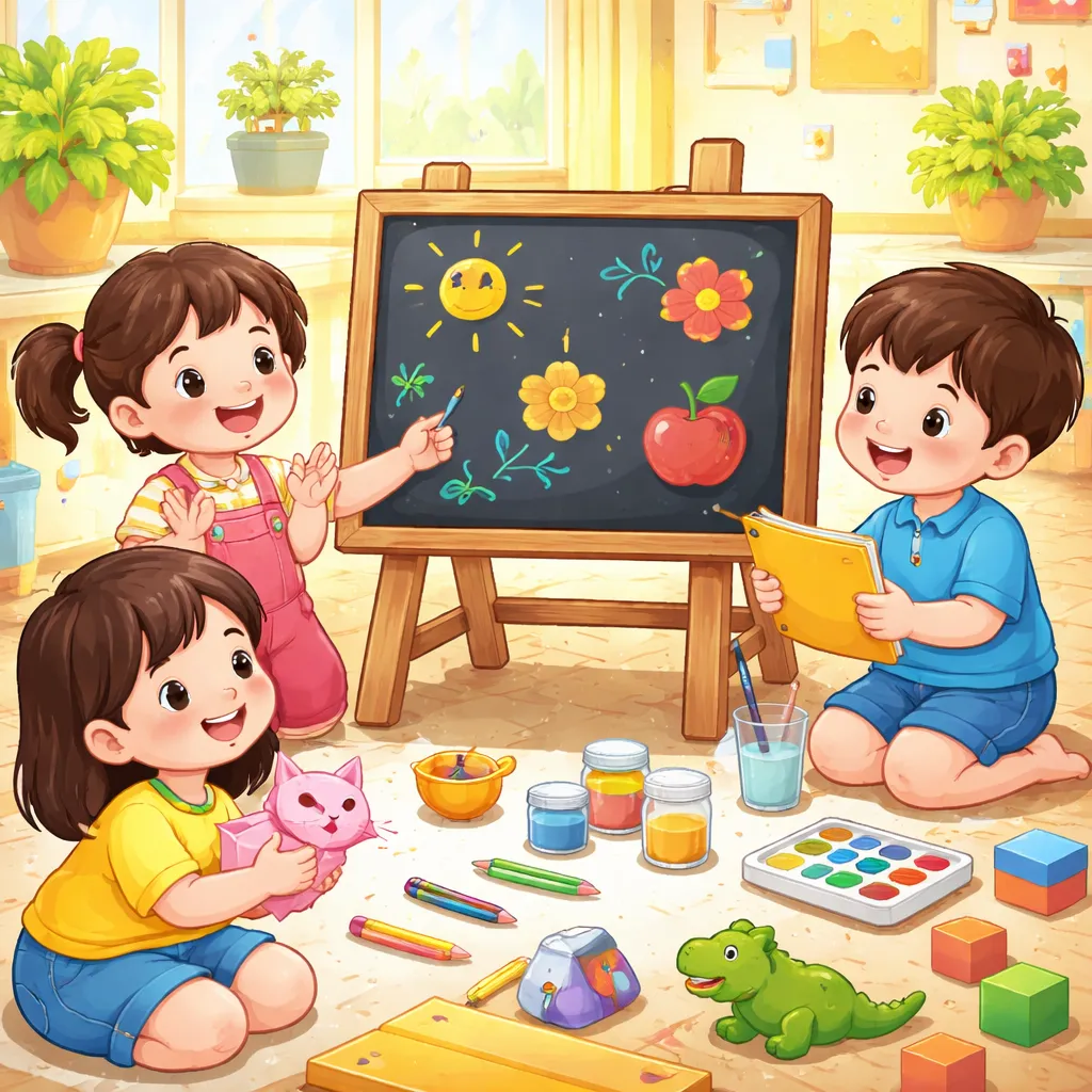 Apa yang Dapat Dipelajari Anak-Anak dari Lagu Mandarin: Papan Tulis Kecil (小黑板) tentang Belajar dan Berbagi?