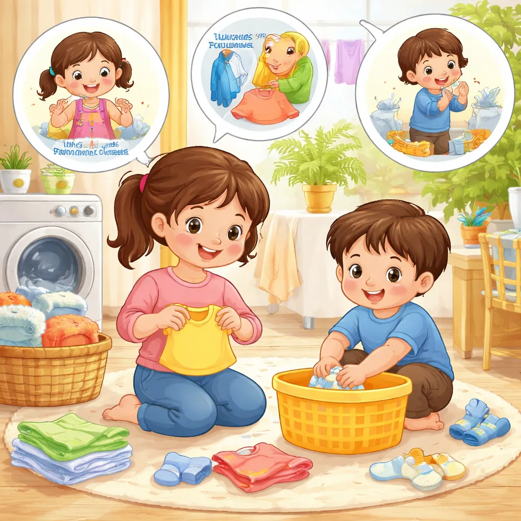 Apa yang Bisa Dipelajari Anak-Anak dari Lagu Mandarin: Pakaian Kecil (小衣服) tentang Rutinitas Harian?