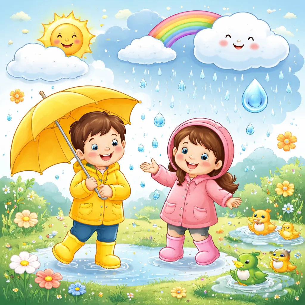 Apa yang Bisa Dipelajari Anak-Anak dari Lagu Mandarin: Titik-Titik Hujan Kecil (小雨点) tentang Cuaca?