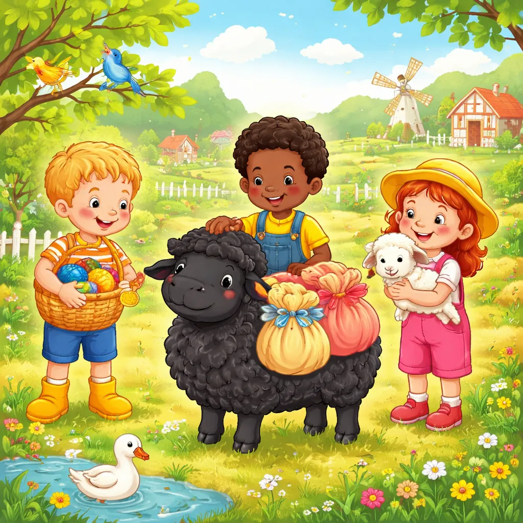 Was Kinder aus dem englischen Lied: Baa Baa Black Sheep lernen können?