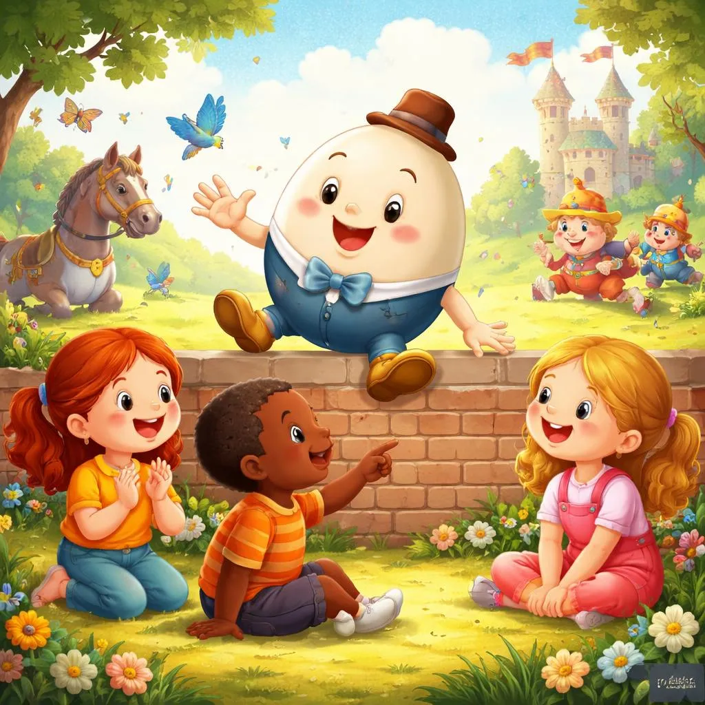 Was Kinder vom "Humpty Dumpty Song" über Englisch und Geschichten lernen können