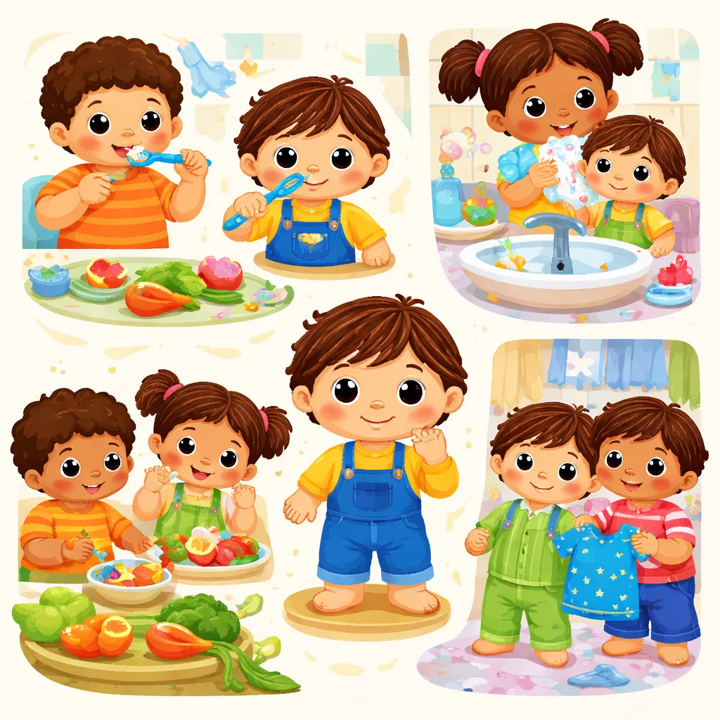 Apa yang Bisa Dipelajari Anak-Anak dari Lagu Spanyol: Pin Pon adalah Boneka (Pin Pon) tentang Kebiasaan Sehari-hari?