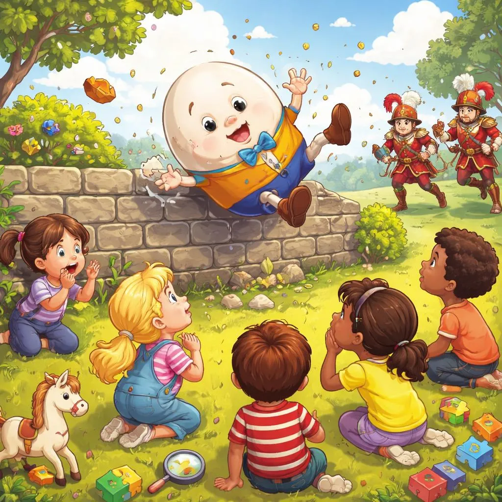 Чему дети могут научиться из истории о том, как «Шалтай-Болтай упал» на уроках английского языка?