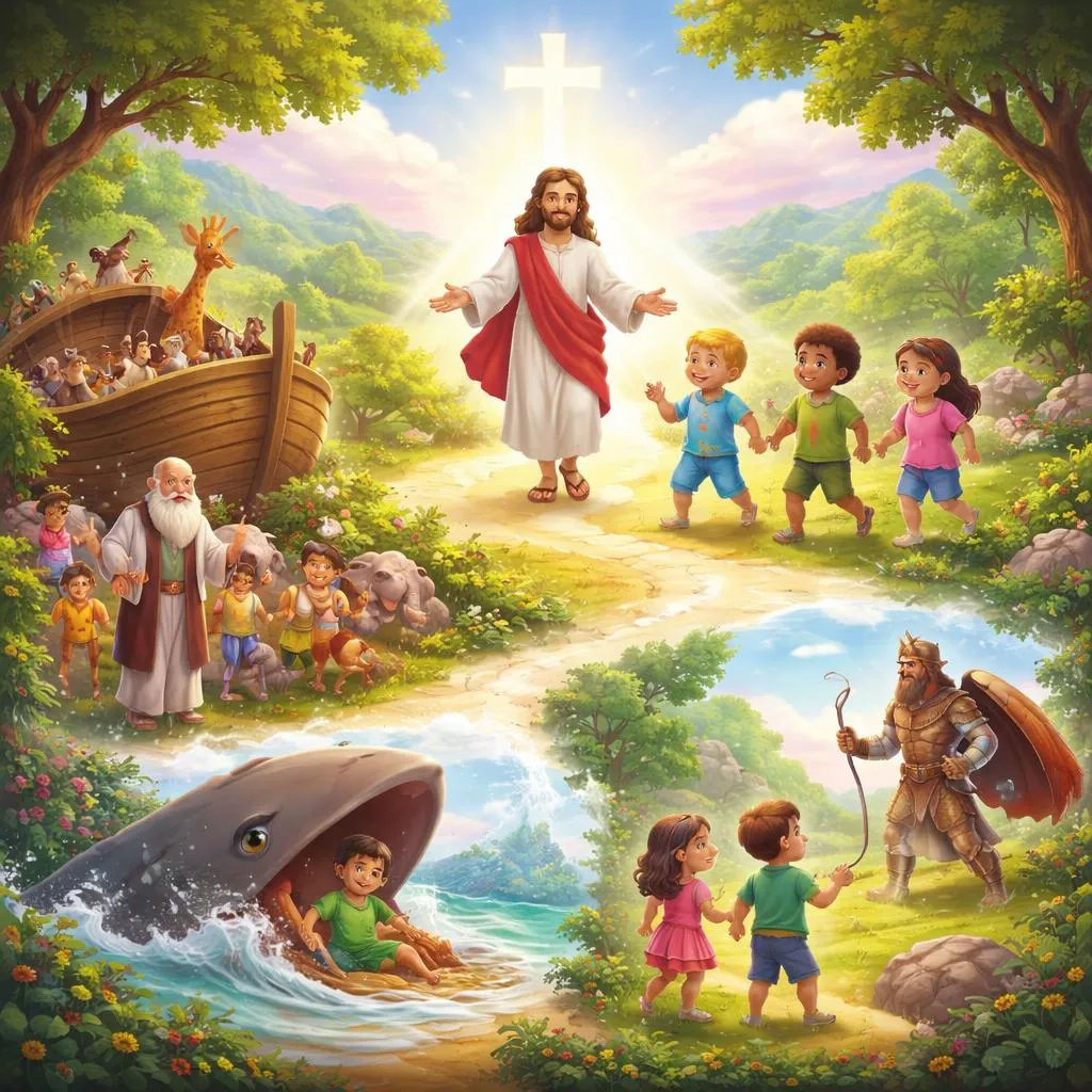 ¿Qué nos enseñan las historias bíblicas infantiles sobre la obediencia acerca de seguir a Dios?