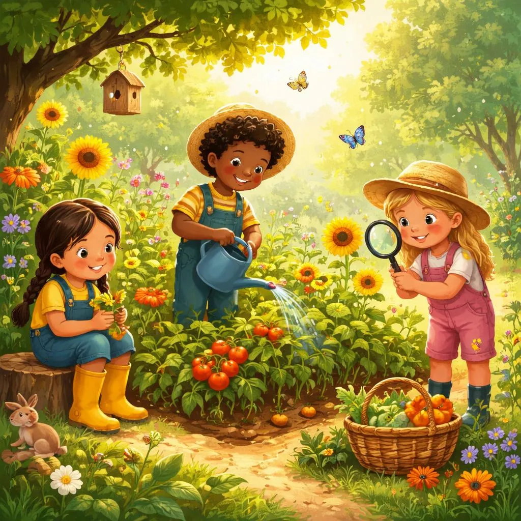 What Can Children's Garden Stories Teach About Nature and Growth?