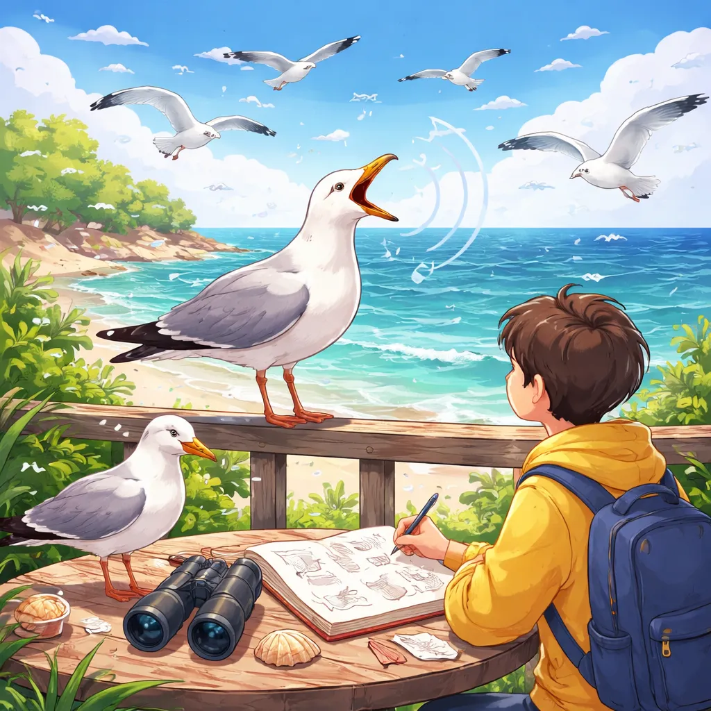 ما الذي يمكن أن يعلمنا إياه صوت النورس عندما نتعلم عنه؟