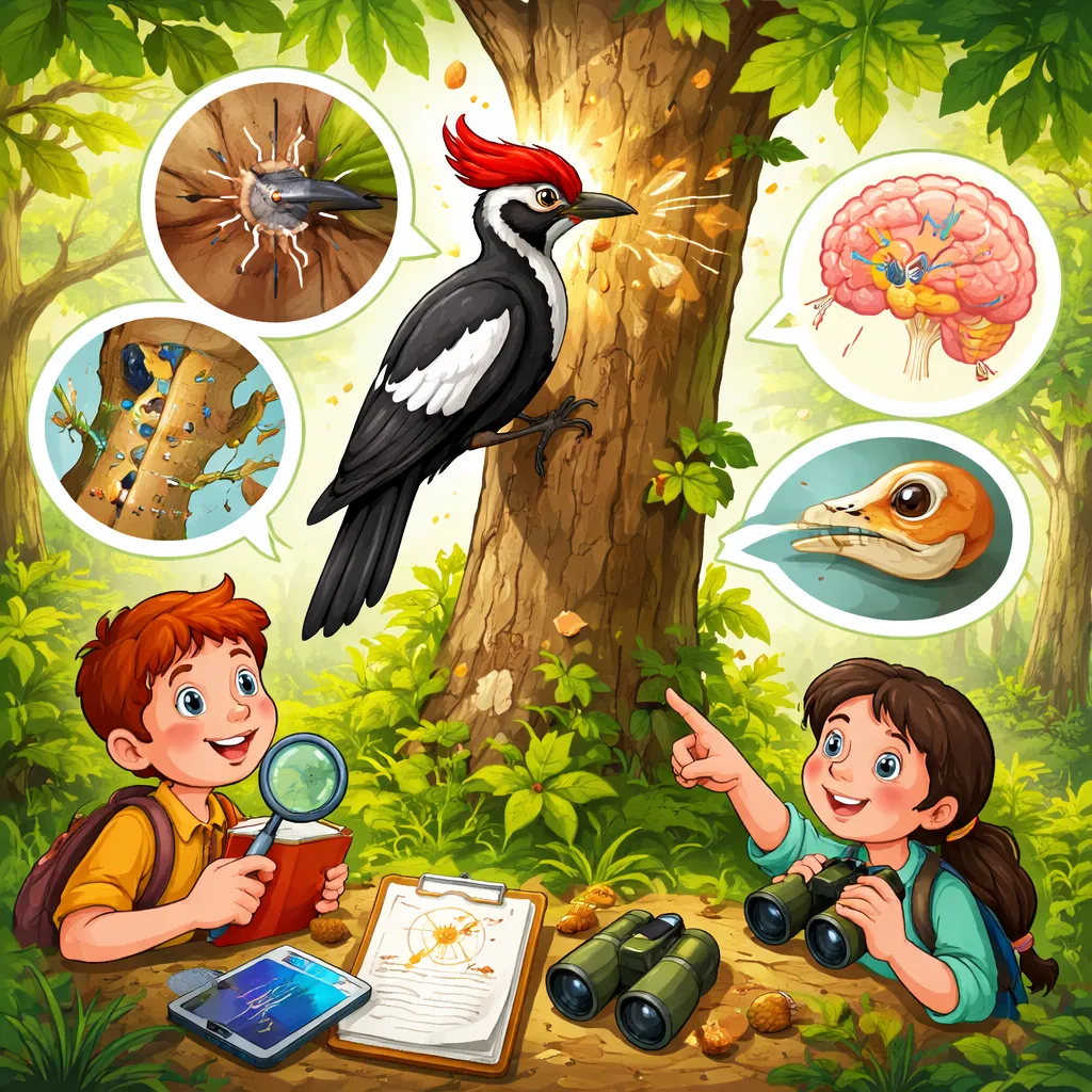 What Can the Drumming Sound of a Woodpecker Teach Us When Learning About It?
