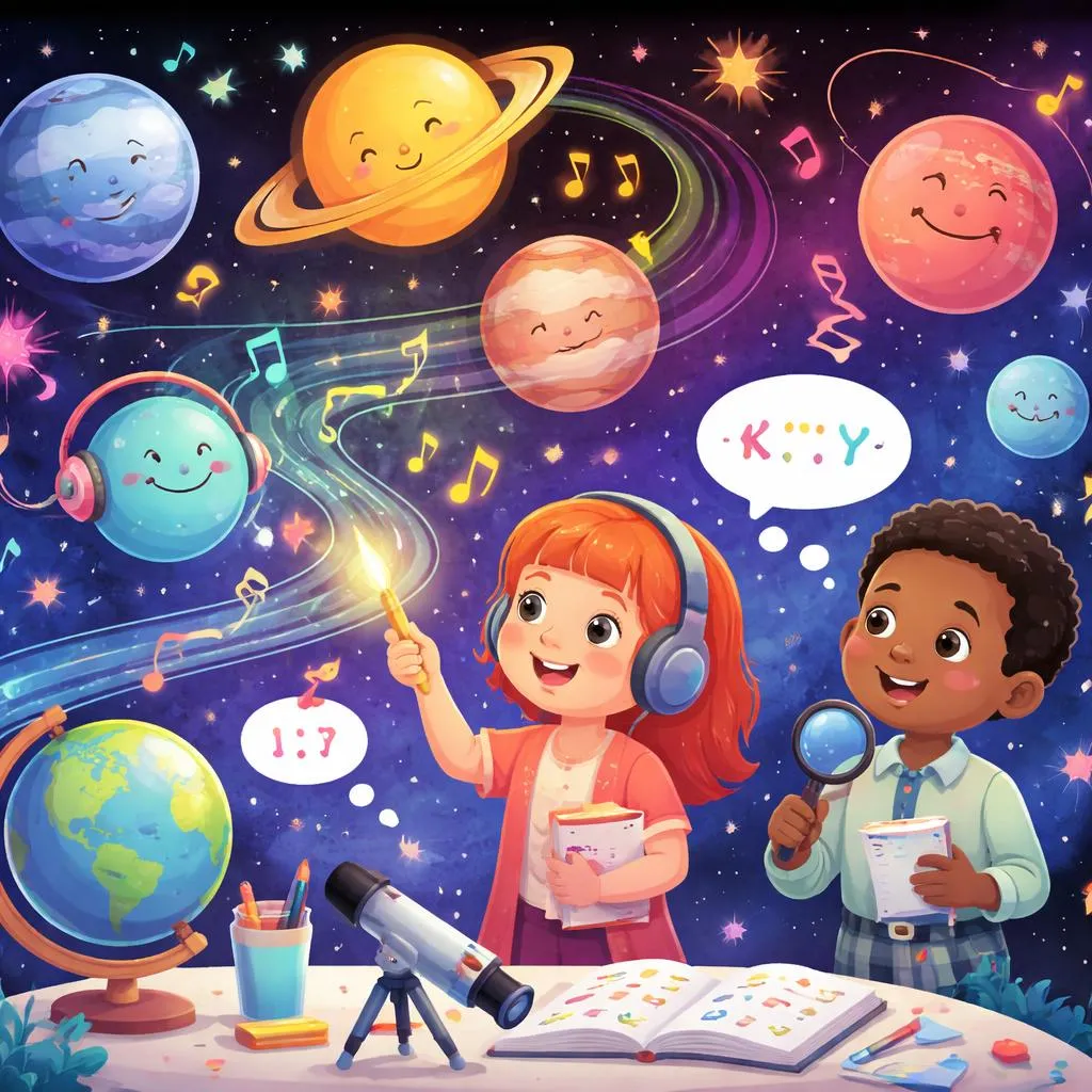 行星之歌教我們什麼關於太空和英語？