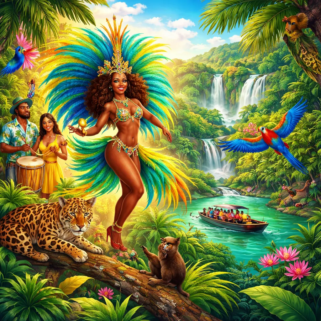 Apa yang Bisa Kita Temukan Tentang Amazon dan Samba Saat Kita Mulai Belajar Membaca: Brasil?