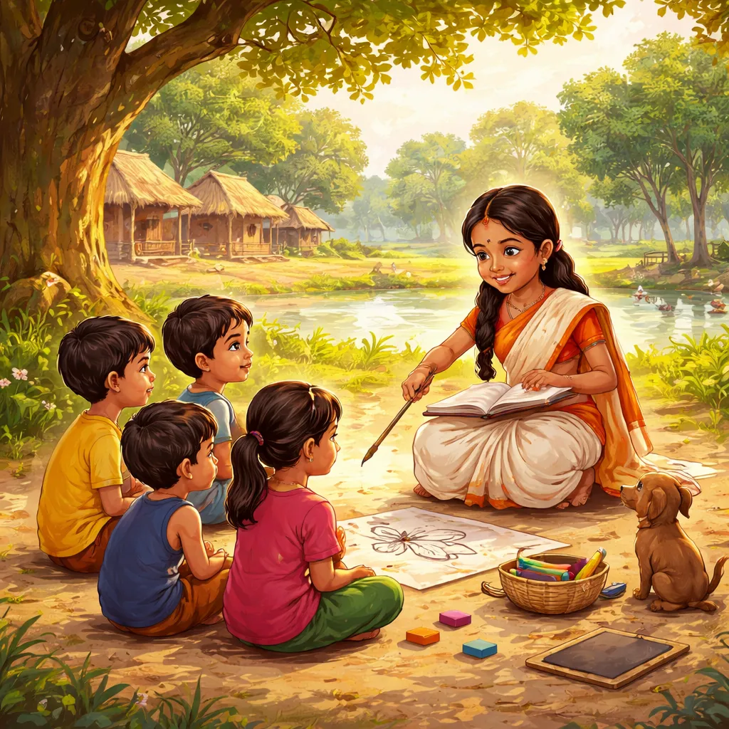 Apa yang Bisa Kita Pelajari dari Lagu Bengali: Guru Kecil (শিক্ষক)?