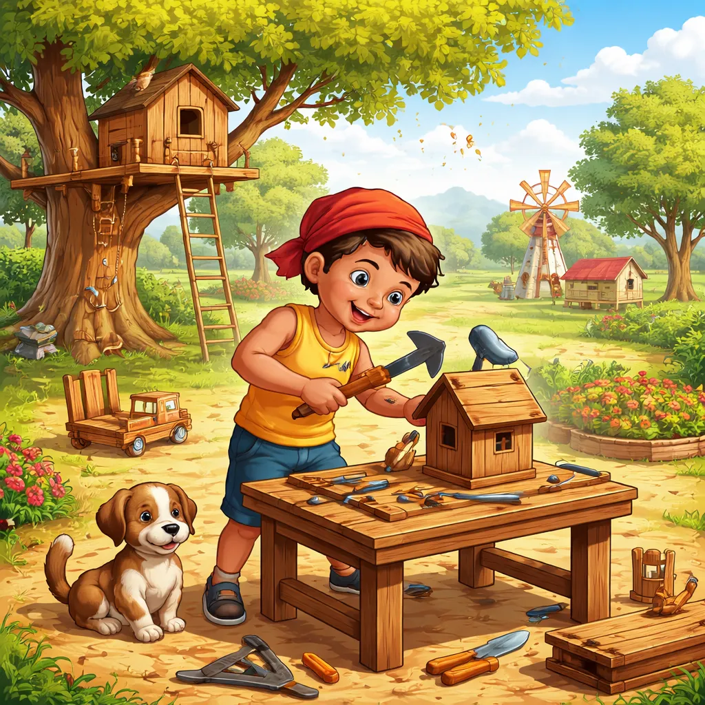 Apa yang Bisa Kamu Bangun dengan Lagu Hindi: Tukang Kayu Kecil (बढ़ई)?