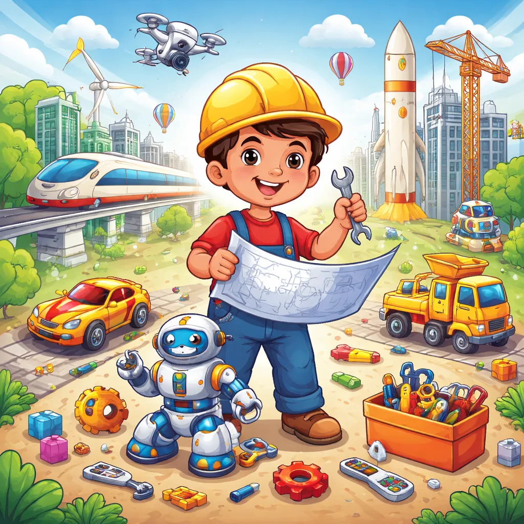 Apa yang Bisa Kamu Bangun dengan Lagu Hindi: Insinyur Kecil (इंजीनियर)?