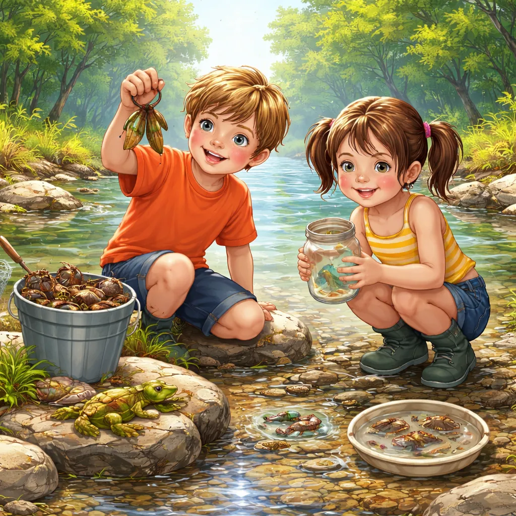 ما الذي يمكنك اصطياده في حفرة جراد البحر بالقرب من الماء؟