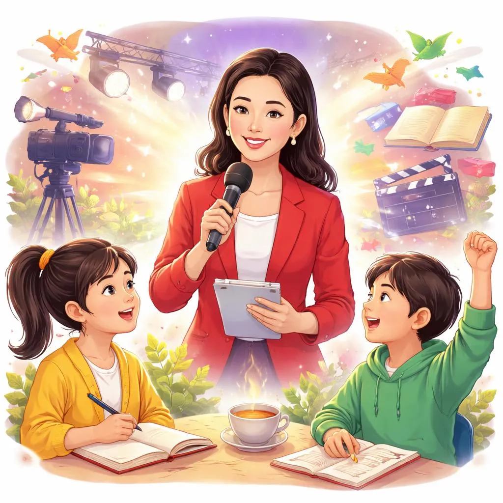 What Can Young English Learners Learn From Ni Ping’s Inspiring Career In Television And Writing?