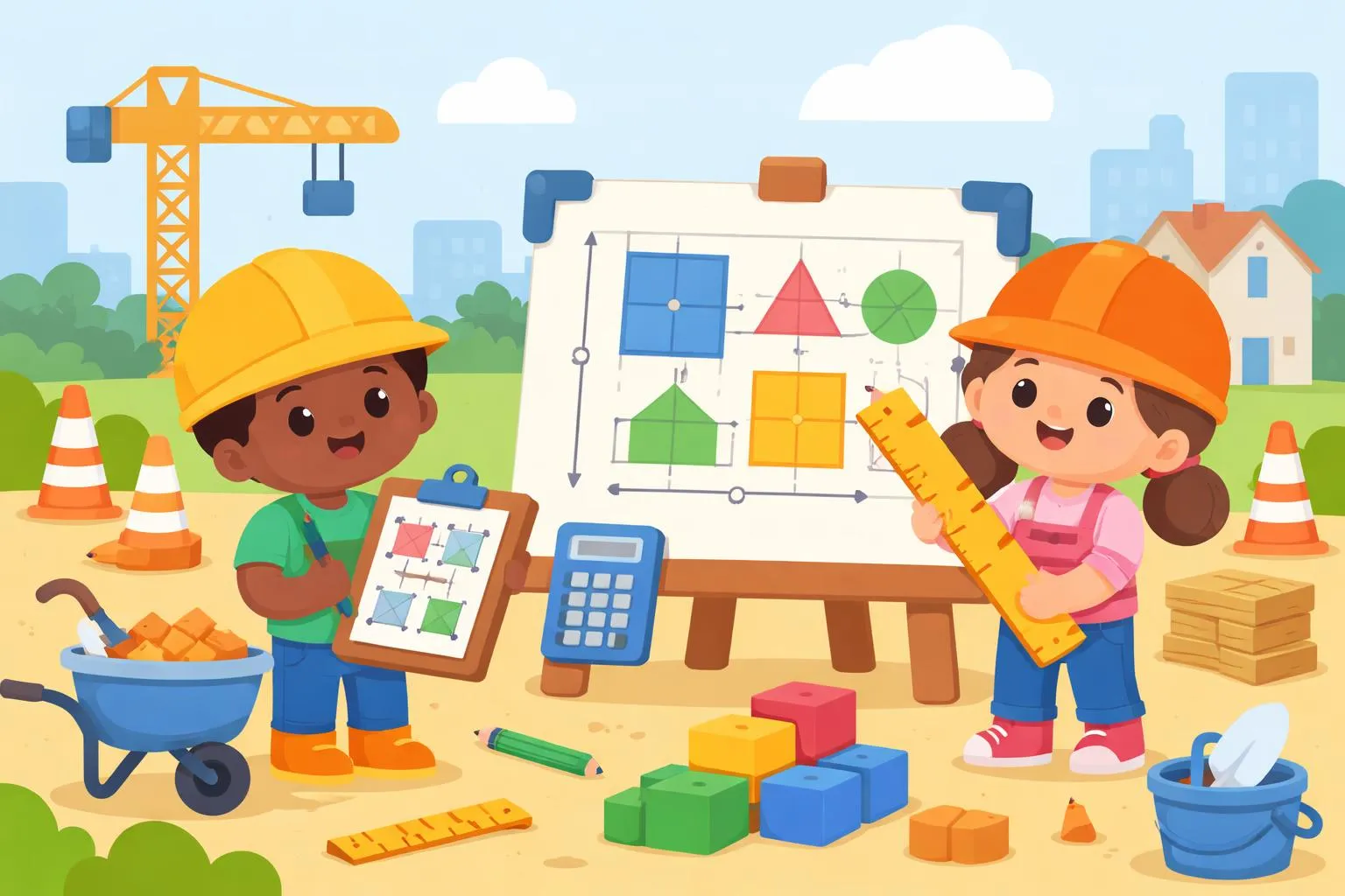 Construction Math Table What Construction Skills Can You Practice with These Building ...