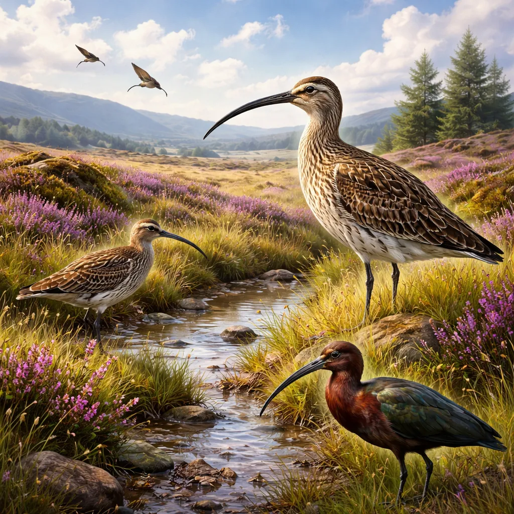 Was uns der Brachvogel über das Leben in den Mooren lehrt