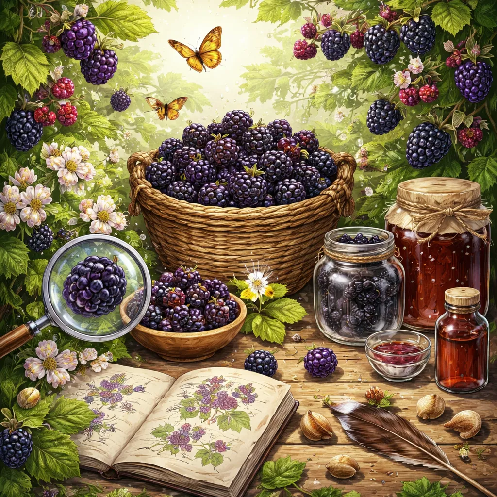 What Dark Sweet Treasures Can We Learn About Blackberry Plant?