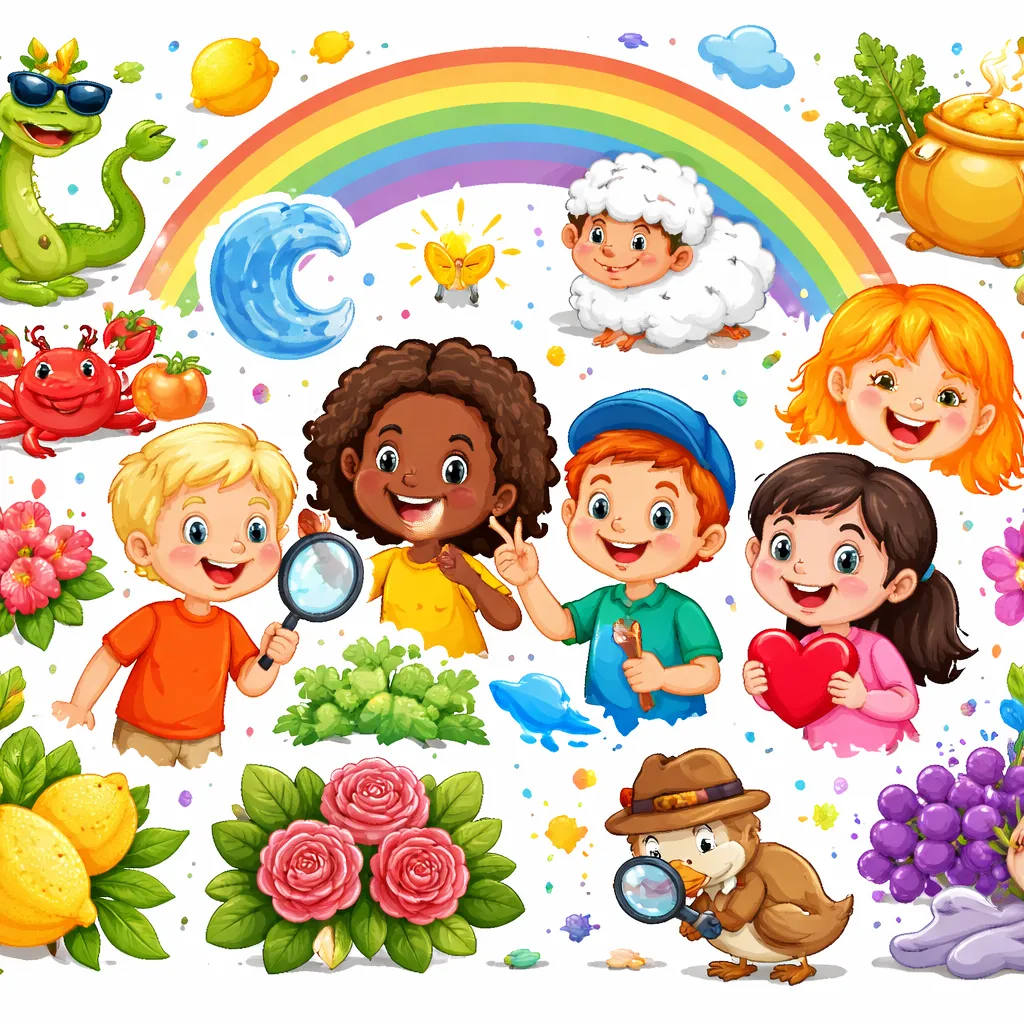 What Do Colors Really Mean? Discovering Fun Idioms Involving Colors for Children!