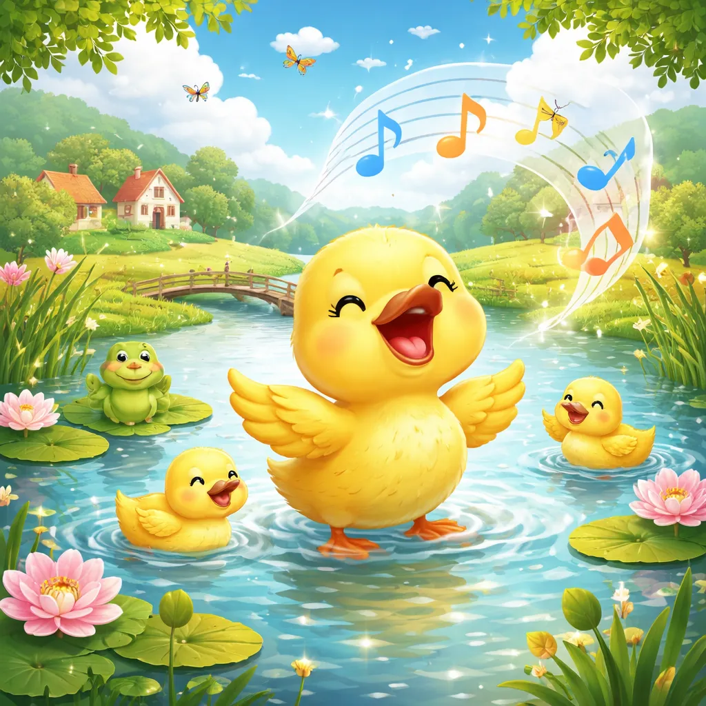 Apa Kata Lagu Korea: Bebek Kecil (오리)?