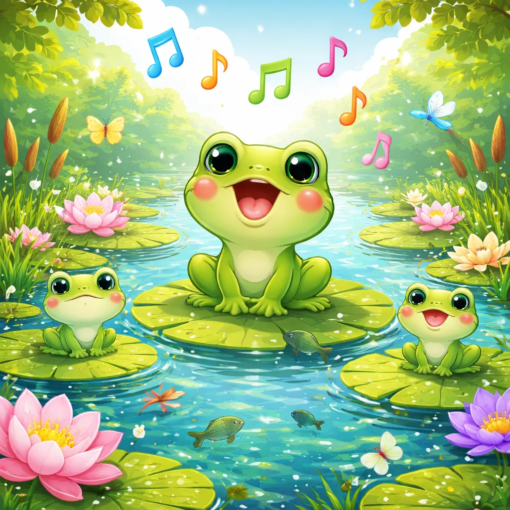Apa Kata Lagu Korea: Si Katak Kecil (개구리)?