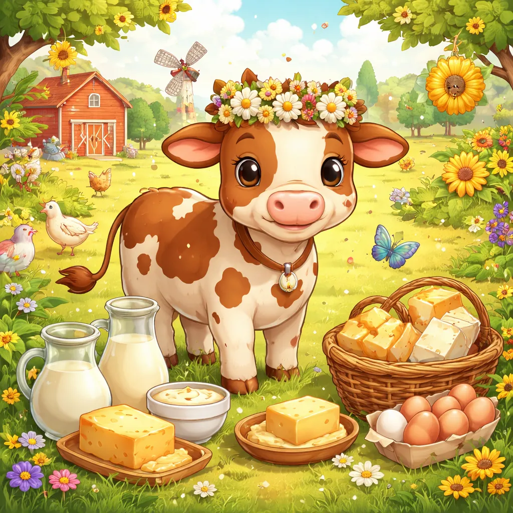 O que a Vaquinha nos Dá na Canção Alemã 'Die kleine Kuh'?