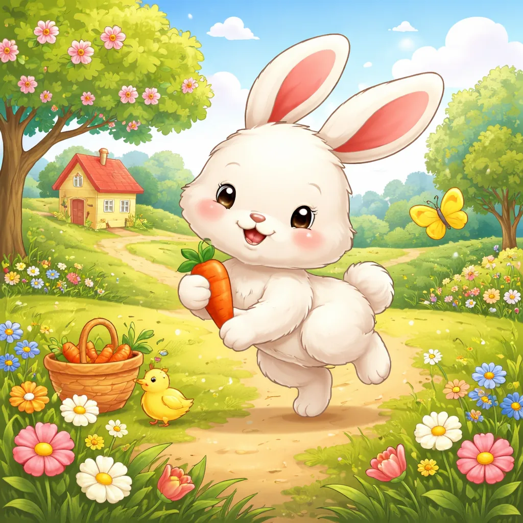 Was macht das kleine Kaninchen in dem portugiesischen Lied 'O Coelhinho'?