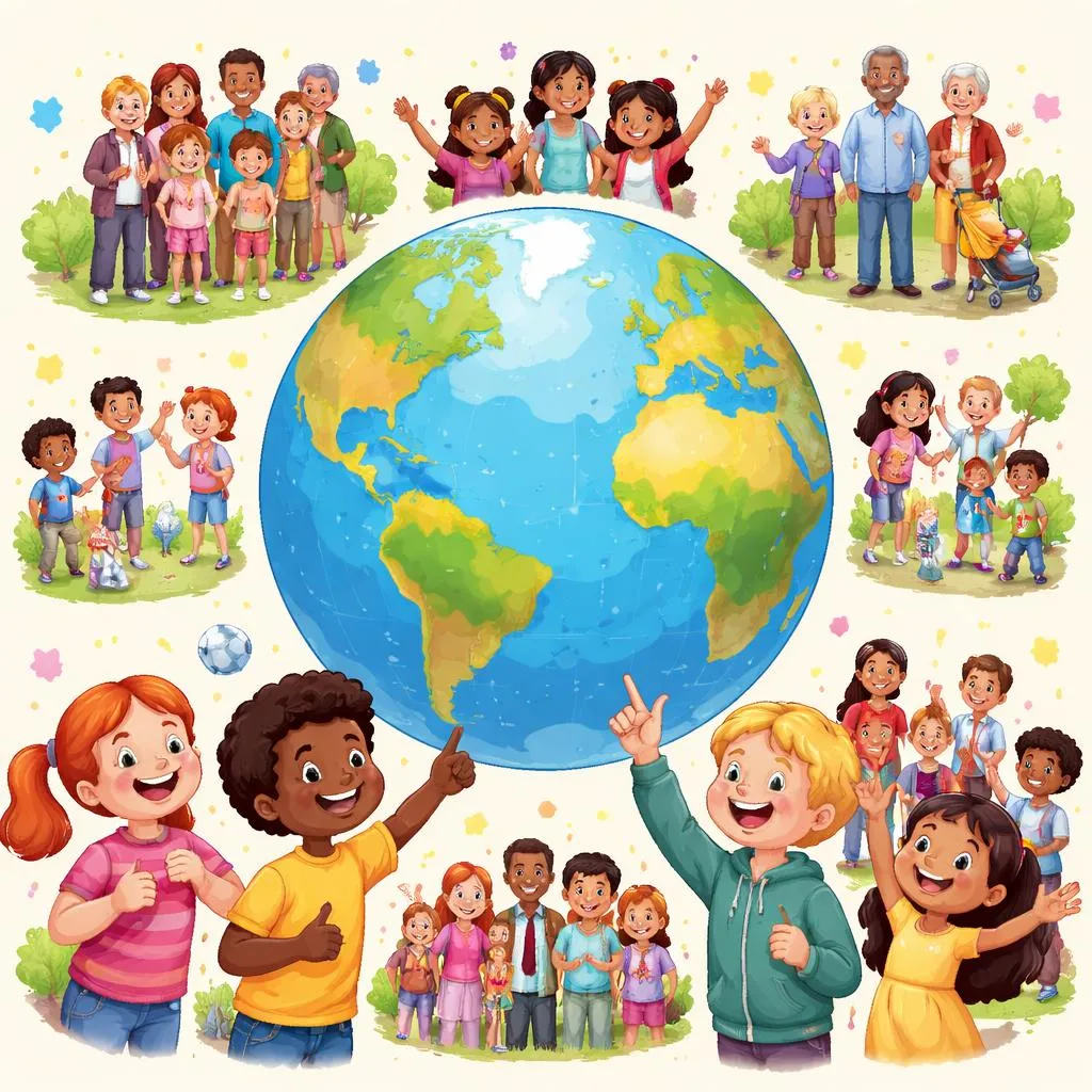 O que significa a palavra "Pessoas" e como a usamos em inglês para crianças?