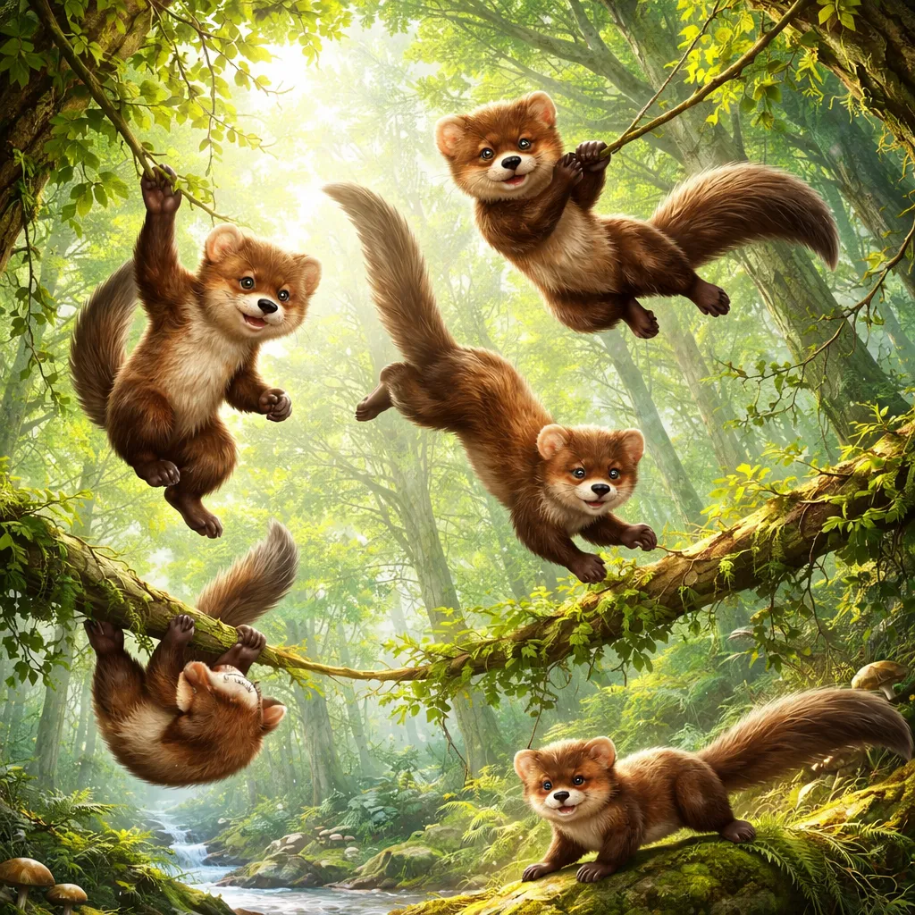 Was lehrt das Lernen über Waldakrobaten über den Marder?