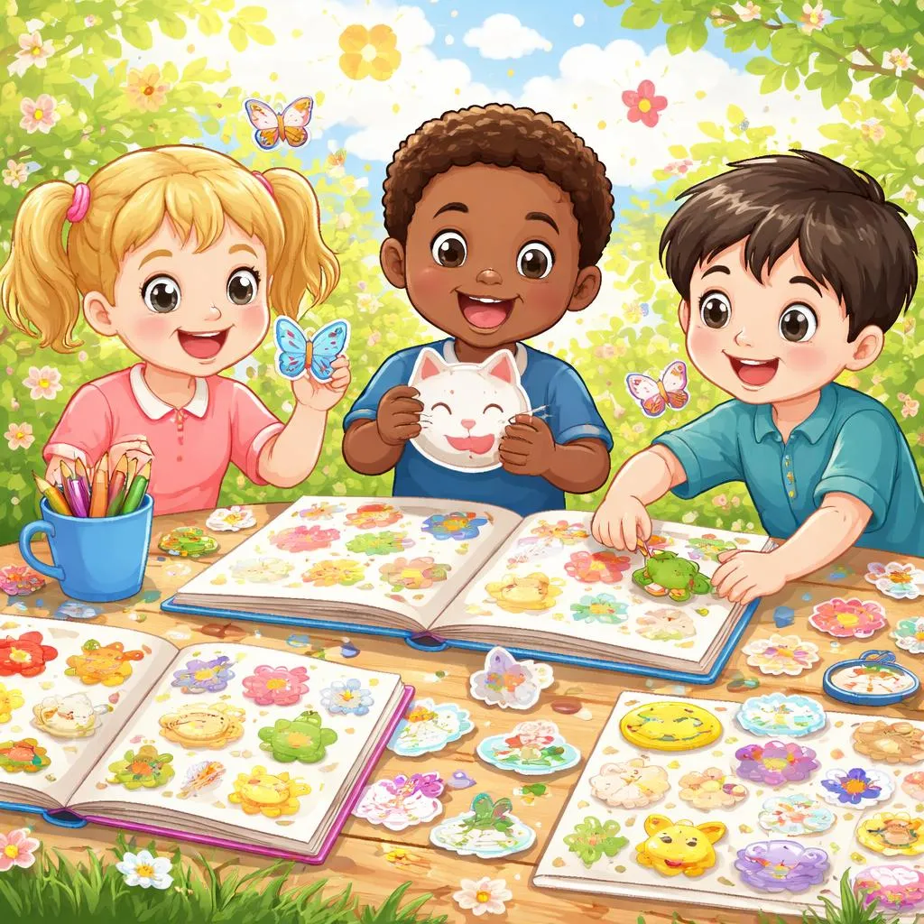 春天贴纸能给孩子们带来什么英语学习乐趣？