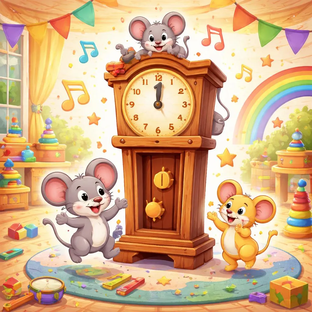 Какую радость приносит изучение времени с помощью текста песни «Тик-так, часики»?