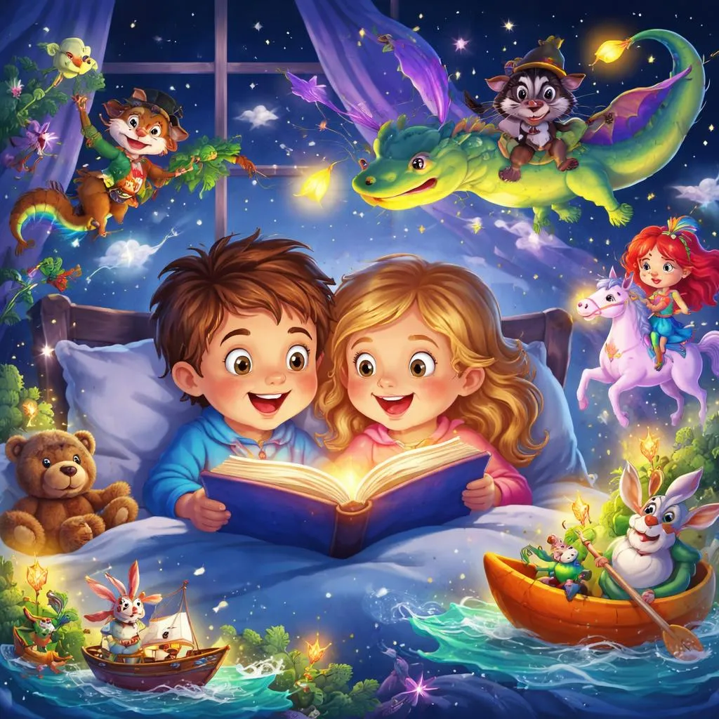 What Funny Adventures Are in This Bedtime Stories Preview for Kids?