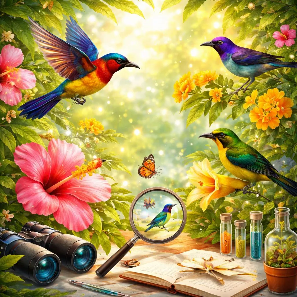 What Glittering Nectar-Sippers Does Learning About Sunbird Reveal?