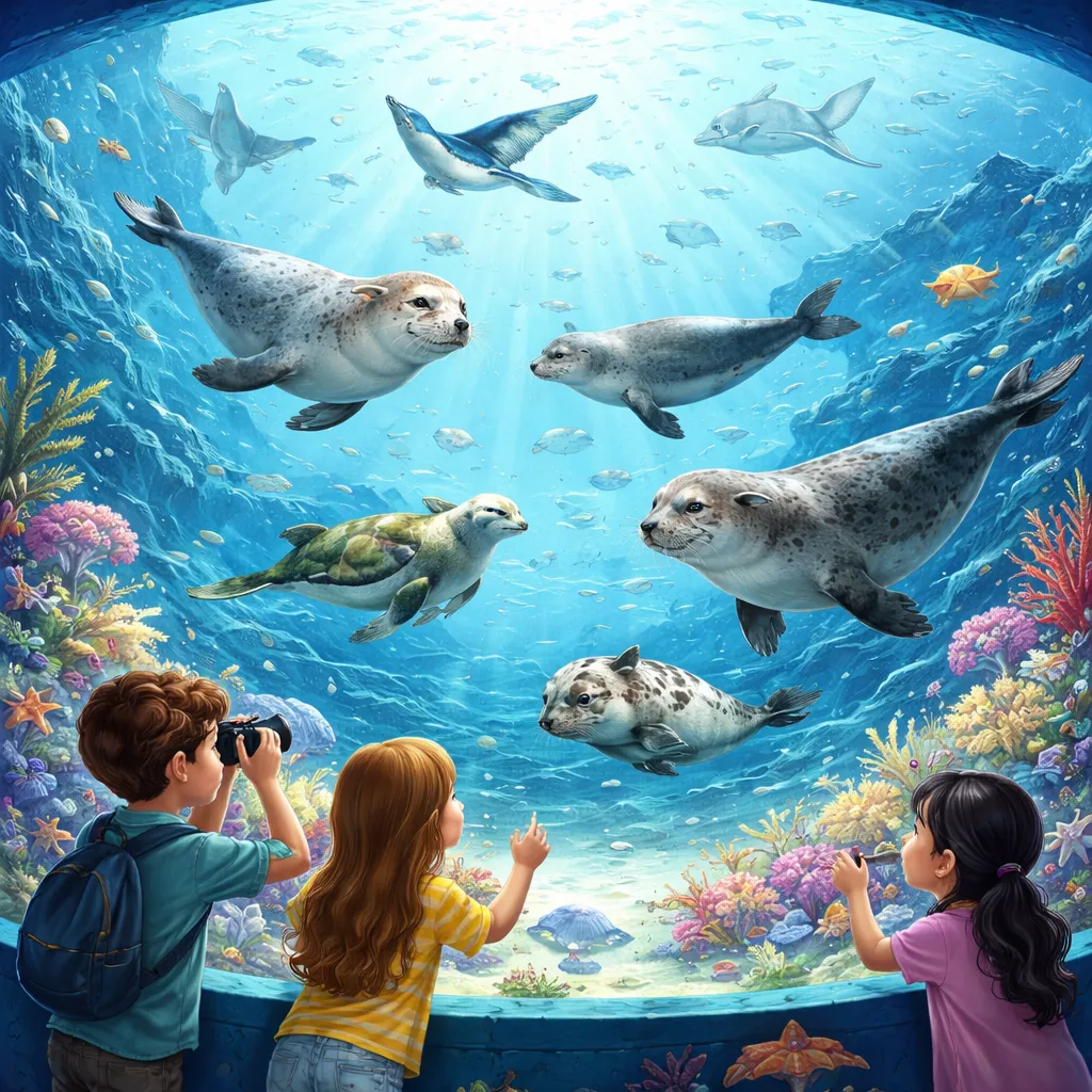 Welche anmutigen Schwimmer stellen uns Robben vor?