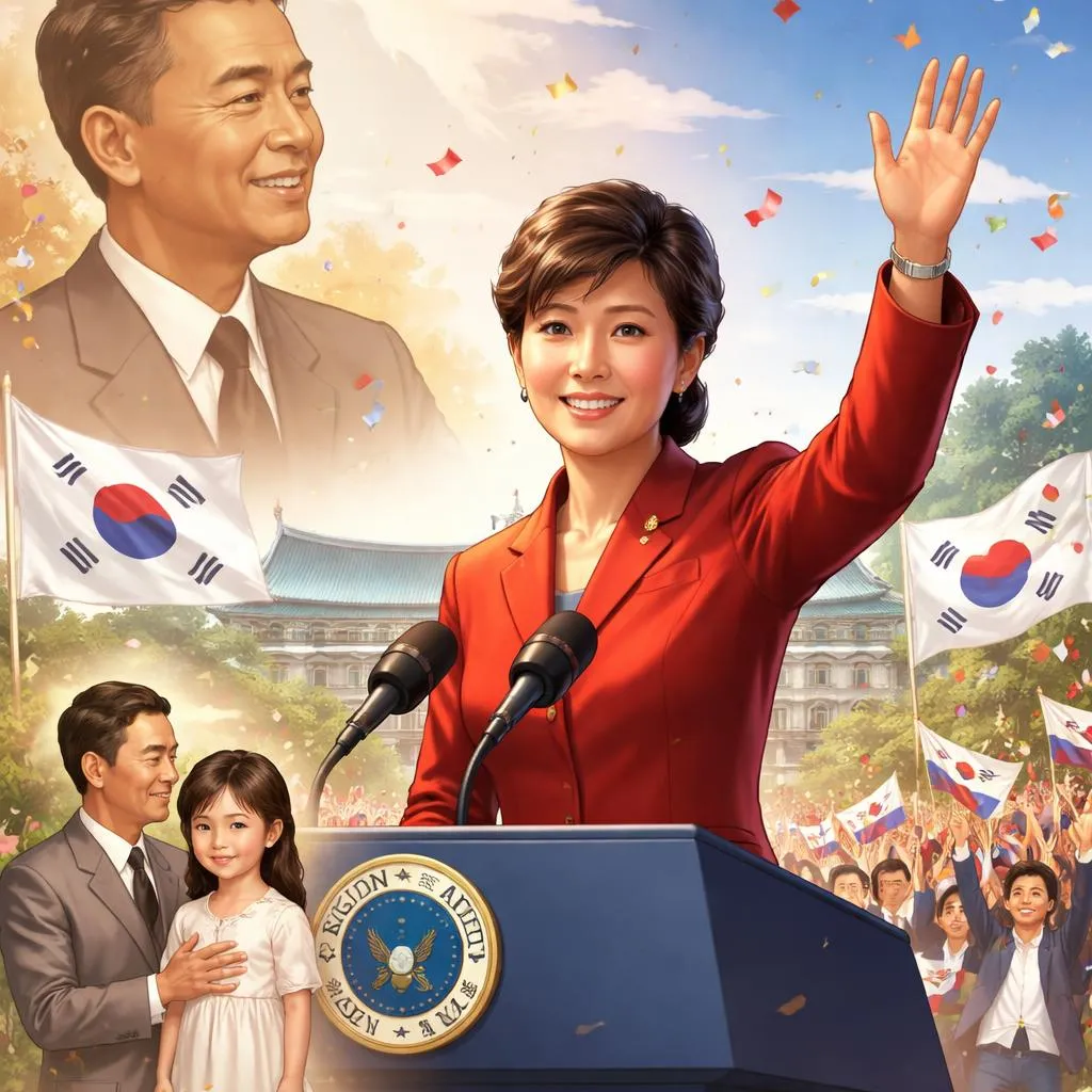 O Que Aconteceu Quando a Filha de um Presidente Se Tornou Presidente? História de Celebridade: Park Geun-hye