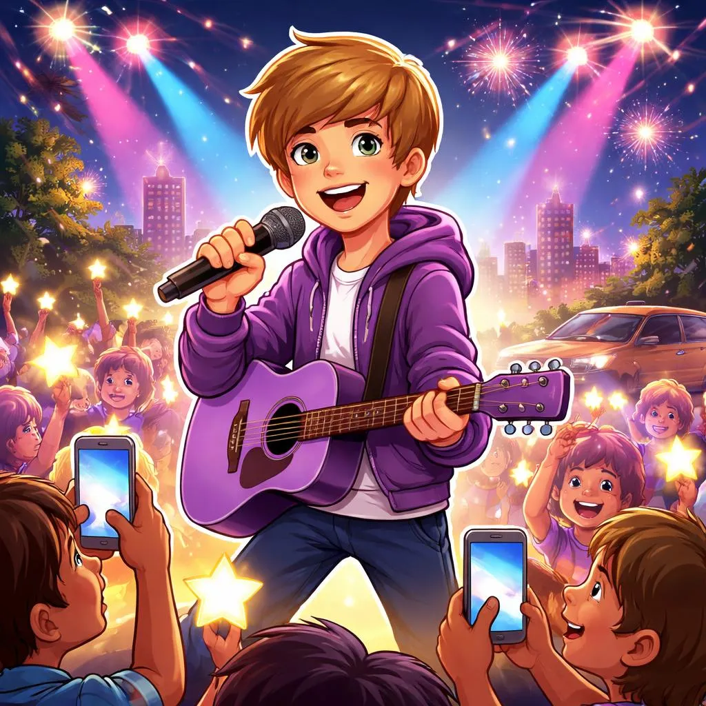 What Happened When a Small-Town Boy Named Justin Bieber Became Famous Overnight? A Celebrity Story for Kids
