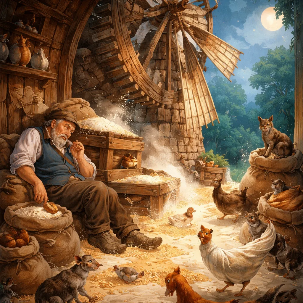 ماذا يحدث عندما ينام الطحان؟