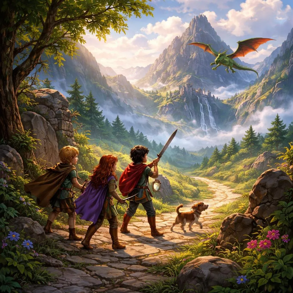 ¿Qué pasa cuando nos vamos a la aventura de la caza del dragón?