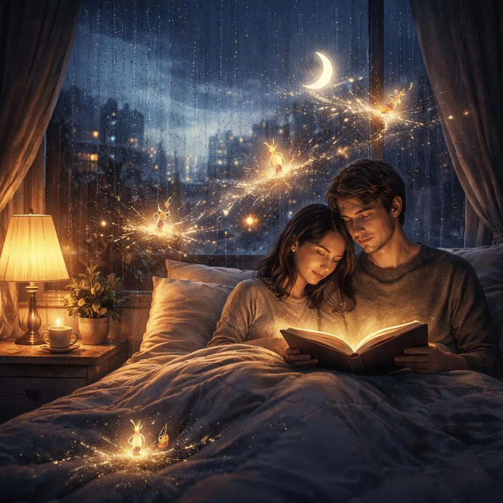 如果最真实的成人睡前故事在雨夜的字里行间被发现？