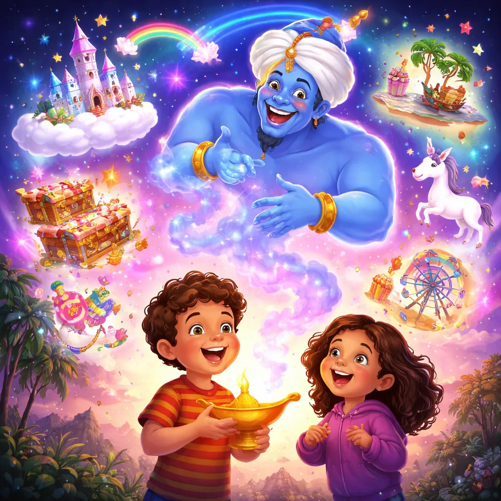 What If You Had a Magic Lamp? A Kid's Fun Guide to 'Wish' and 'If Only'