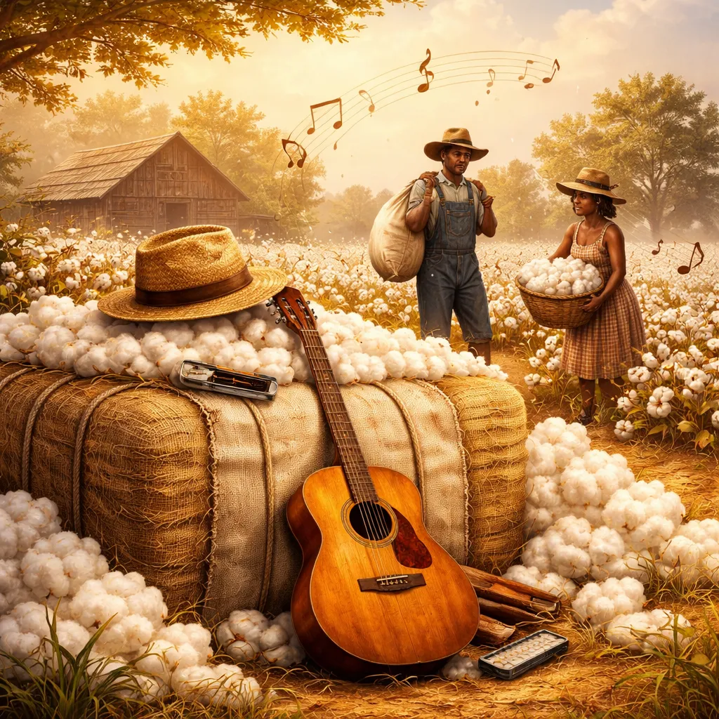 什么是棉花包，为什么要在歌中采摘？