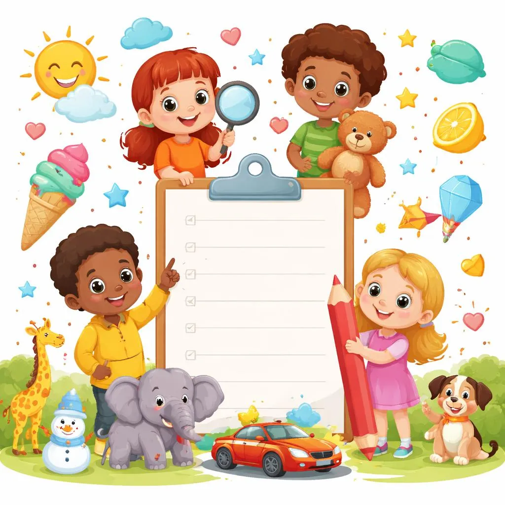 What Is a Helpful List of Common Adjectives for Kids to Learn?