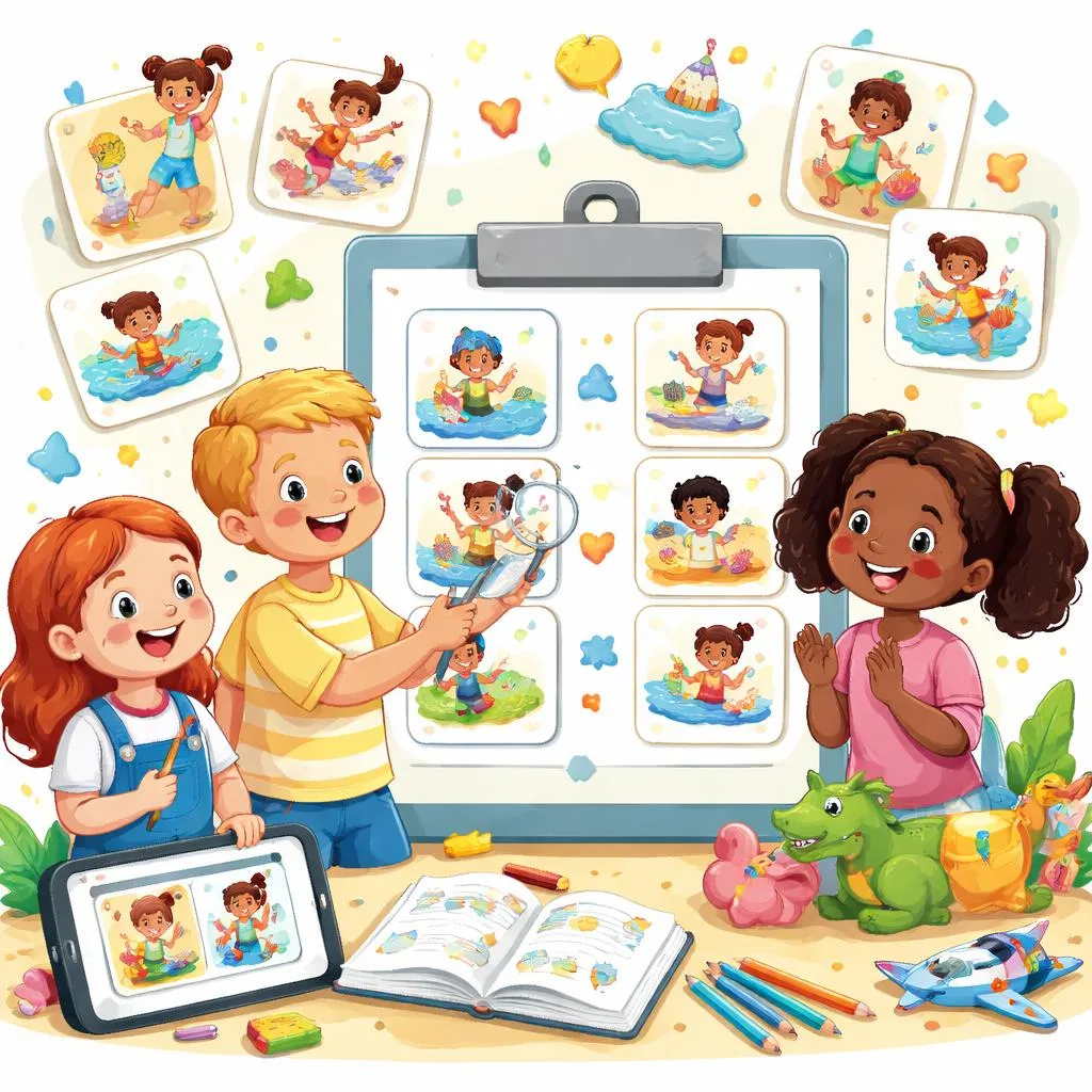 Was ist eine hilfreiche Liste von regelmäßigen und unregelmäßigen Verben für Kinder, die Englisch lernen?