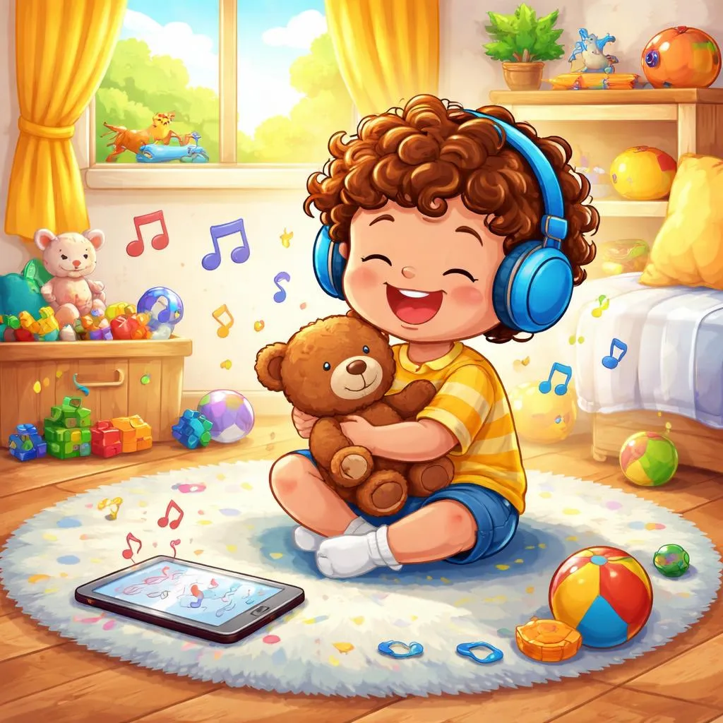 什麼是給 5 歲孩子的過去進行式句子？ 聆聽背景音樂！