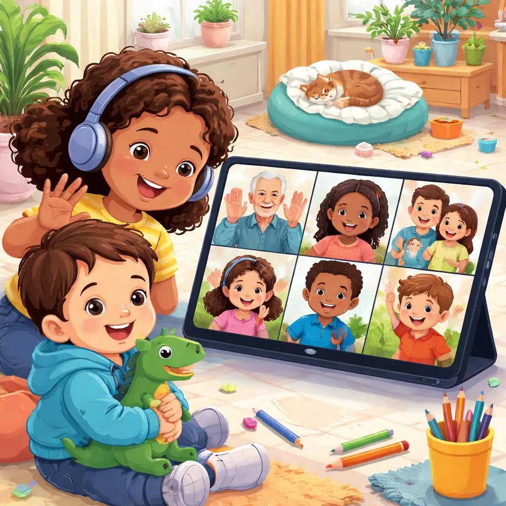 What Is a Video Call and How Do Kids Use It to Talk and Learn with Family and Friends?