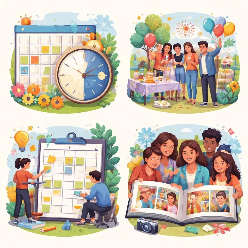 What Is a Year, What Is a Yearly Event, What Is a Yearlong Project, and What Is a Yearbook?